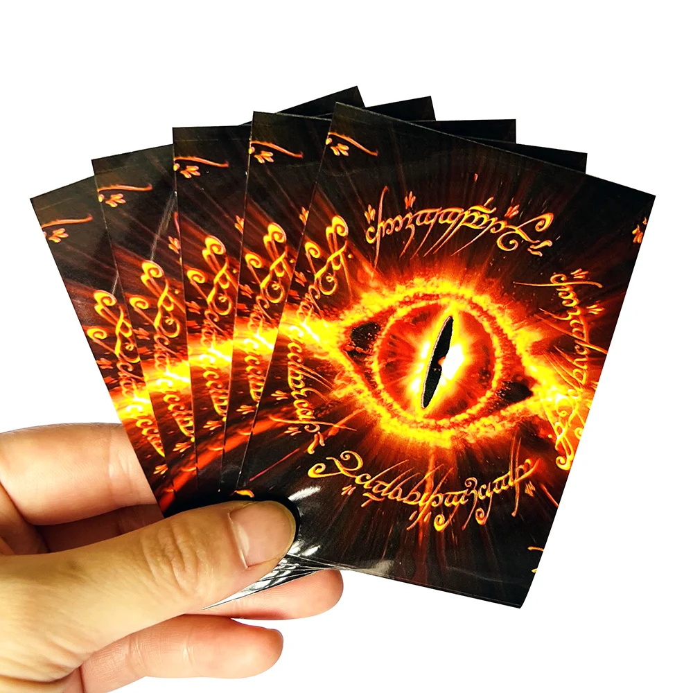 Card Protector 60pcs Standard Size Animation Mage MTG Card Sleeves for Business TCG Cards Cover Magic Color Shield Pkm 66x91mm