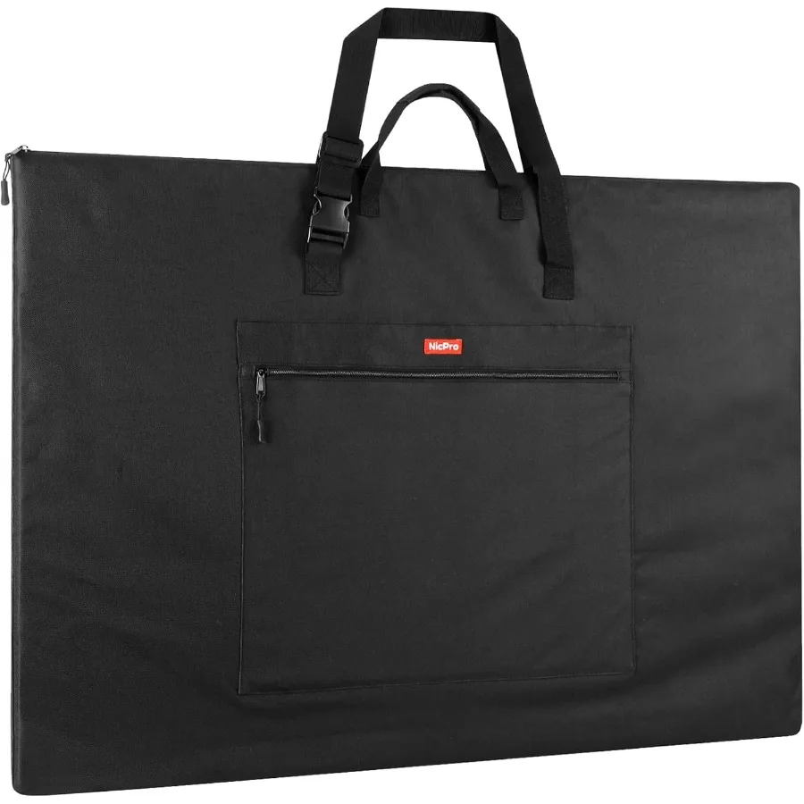 

Lightweight Art Portfolio Bag 24 x 36 Inches Waterproof Case with Adjustable Shoulder Strap and Handle Carry for Protecting Art