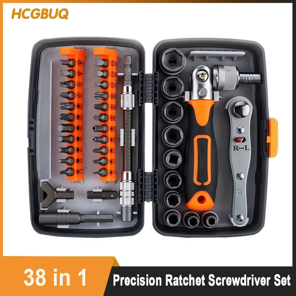 38 In 1 Ratchet Scr…