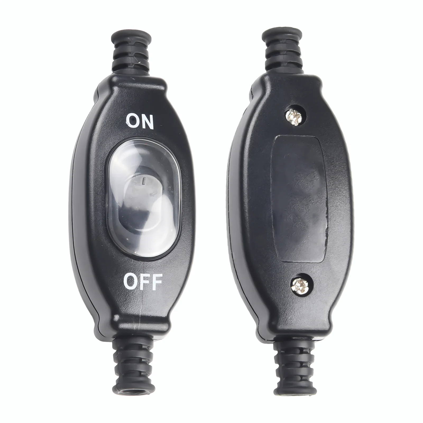 Inline Waterproof Switch for Lamps and Appliances IP65 Dustproof Reliable Design for Outdoor and Bathroom Use 250V 3A