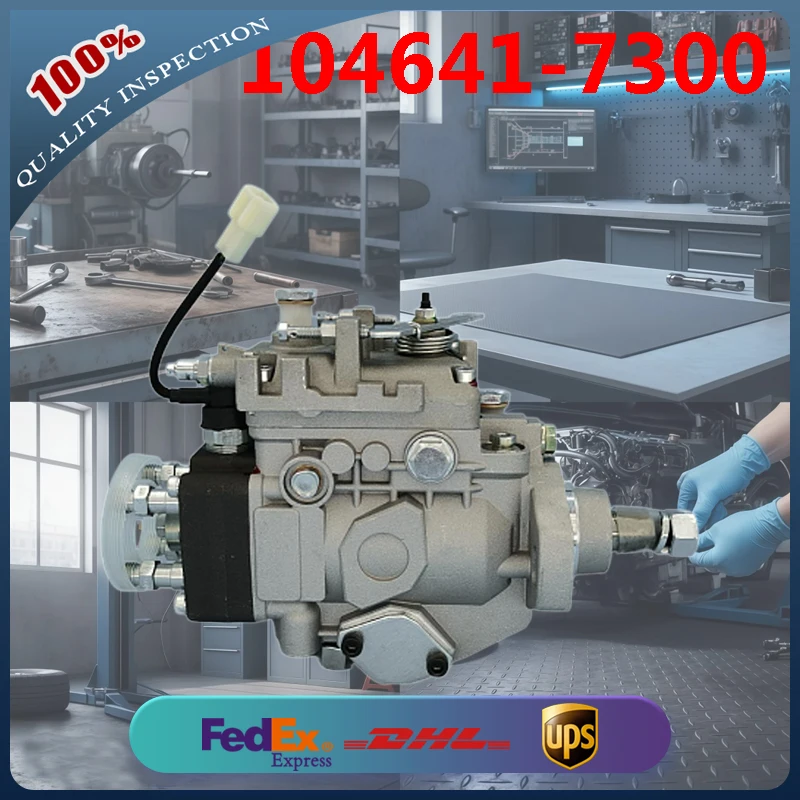 

Fuel injection pump VE pump 104641-7300 NP-VE4 11F1100RNP2501N is suitable for Cummins B3.3 engines