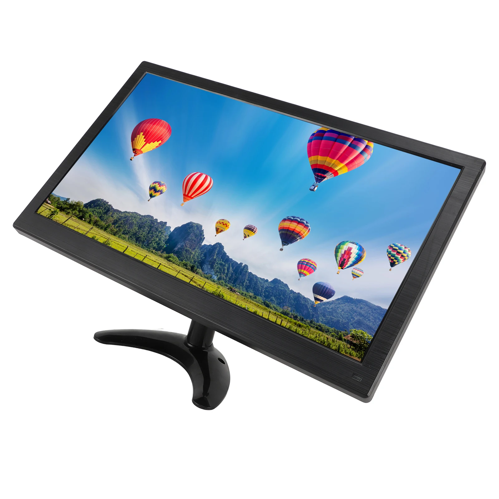 شاشة خارجية 15.6 بوصة مع مكبر صوت 1920x1080 BNC AV VGA HD واجهة الوسائط المتعددة USB شاشة عرض خارجية لتلفزيون الكمبيوتر RasPi