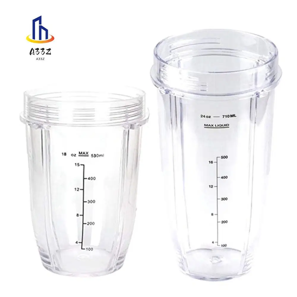 

A33Z-Replacement Parts Extractor Blade With 18Oz 24Oz Cup And Spout Lid For 1200W Ninja Auto-IQ Blender,7 Fins Gear Parts