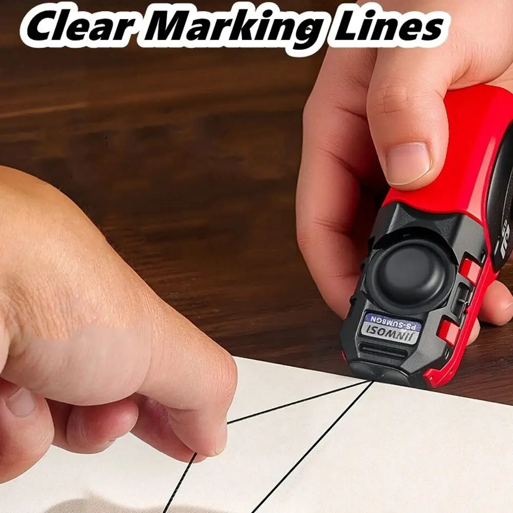 Creative Manual Ink Marker Professional Hand-Operated Ink Fountain Portable Scriber Drawing Line Marker Woodworking Tool