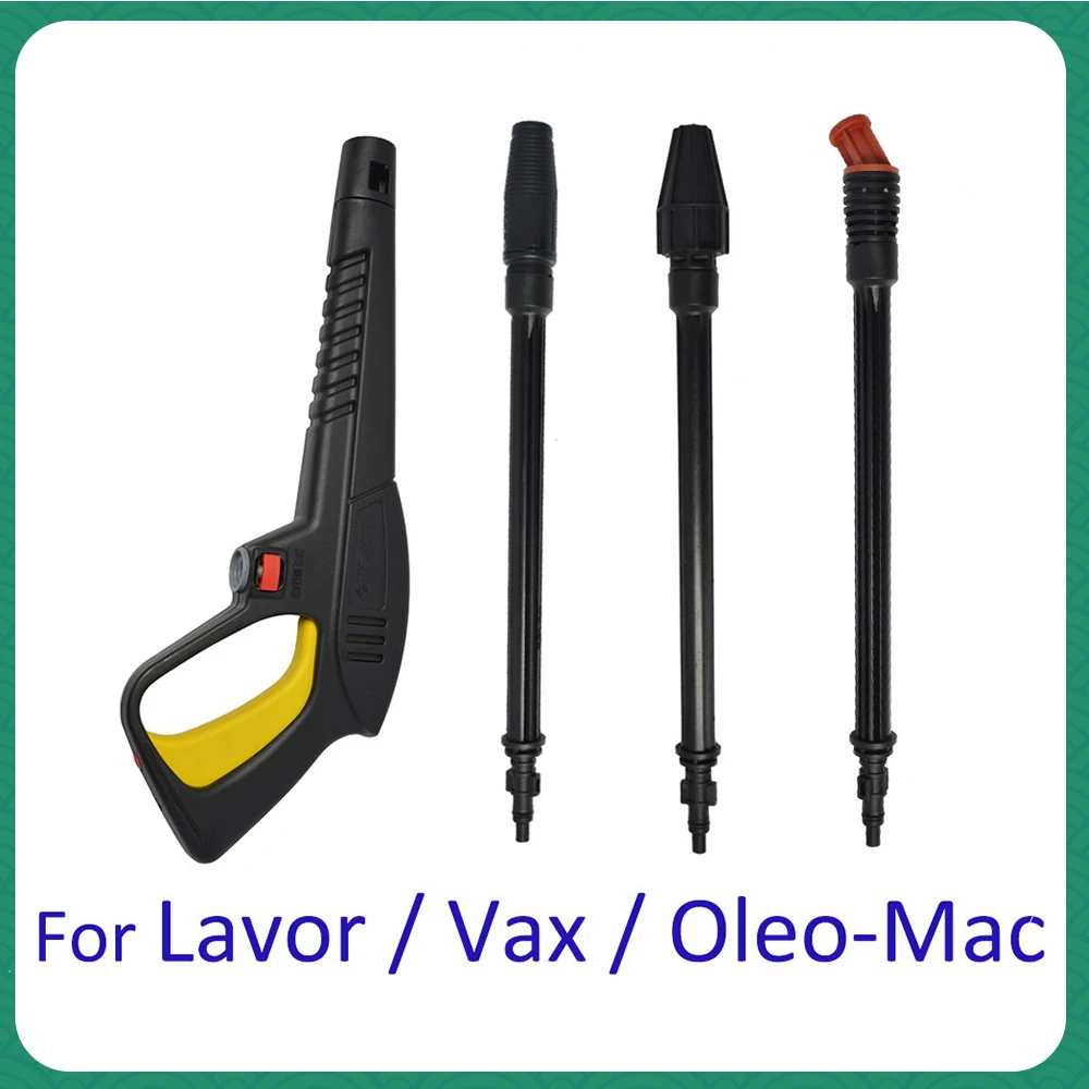 Pressure Washer Gun Lance Nozzle Jet Water Spray Gun Wand Nozzle for Lavor Lavorwash Bauker Vax Craftsman Generac Oleo-Mac