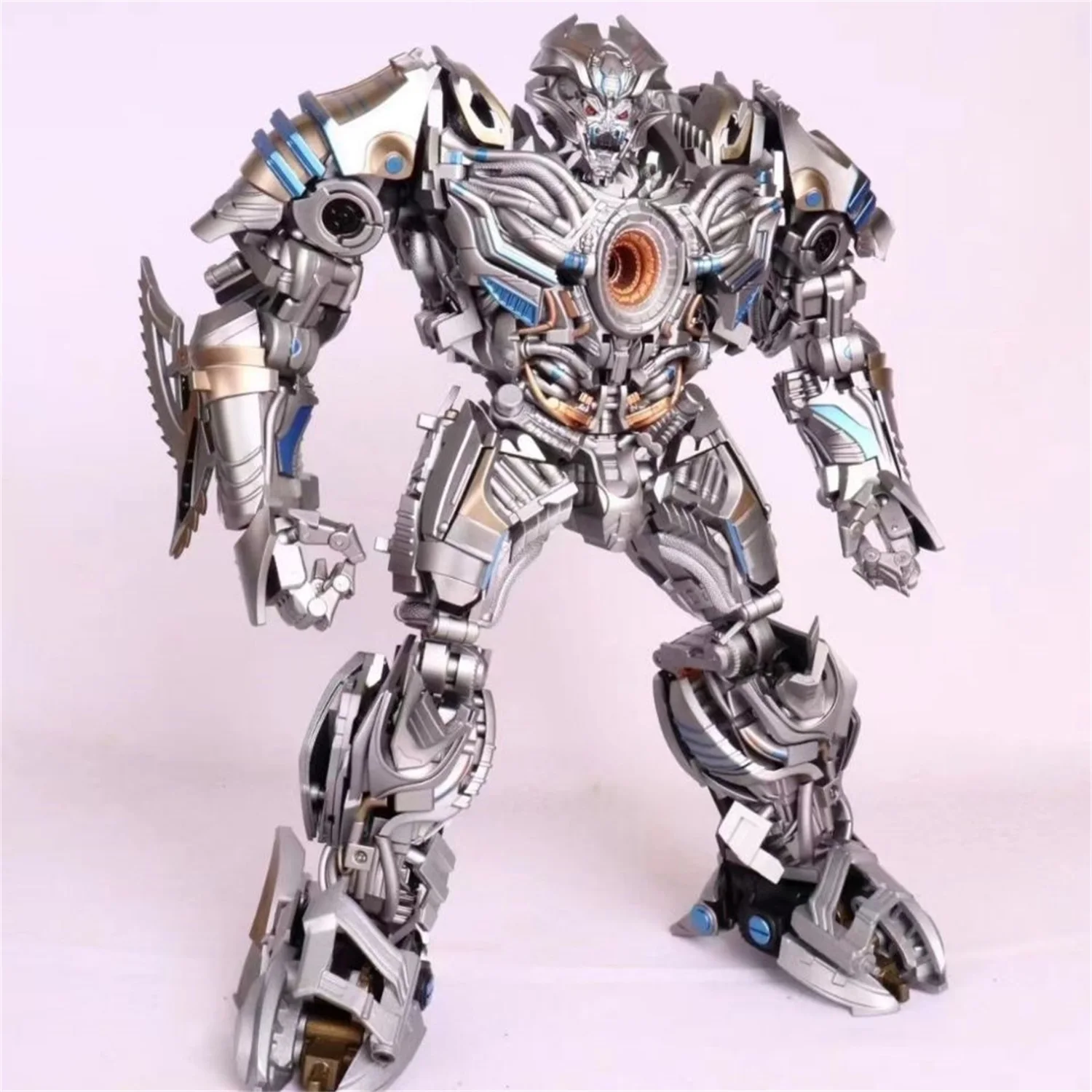 

Black Mamba BS04 Transformation Toy Galvatron Alloy Enlarged FL01 Movie Version Movable Model Height 31CM