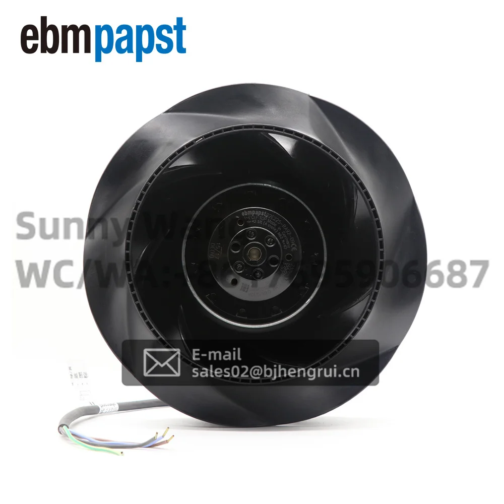 

ebmpapst R2E225-RA92-09 R2E225-BD92-09 230V AC Centrifugal Cooling Fan for HVAC Air Purifier Motor Electrical Cabinet M2E068-DF