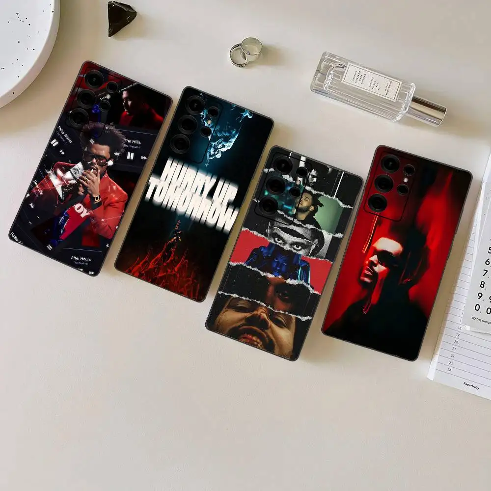 The W-Weeknd Hurry Up Tomorrow Phone Case For Samsung S 24 fe 25 Ultra plus 20 lite 21 30 22 23 24 22 Ultra 5G Fundas