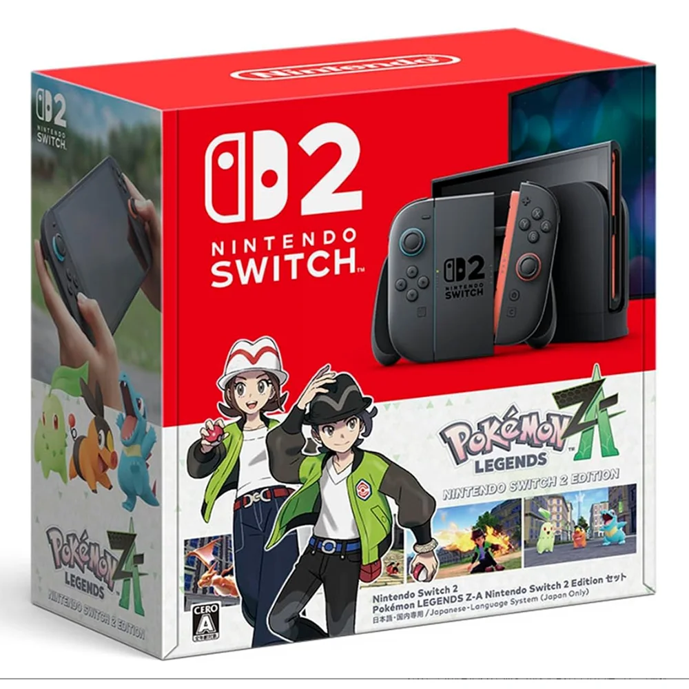 Nintendo Switch 2（日本語・国内専用） Pokemon LEGENDS Z-A Nintendo Switch 2 Edition セット 本体