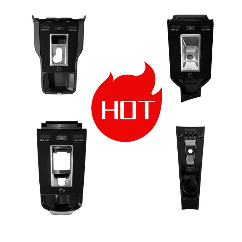Car Saddle For Porsche Cayenne 10-17/Panamera10-16/Macan 14-17 /718 2016-2023 Panel Center Console Armrest Console Handrai