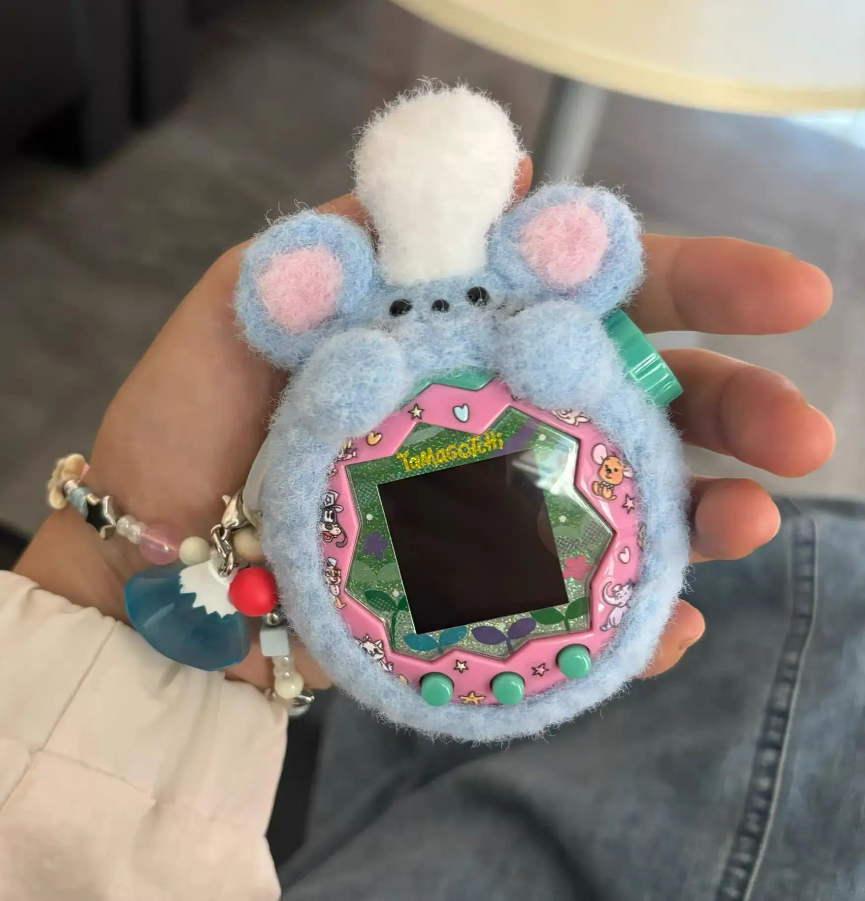 

Tamagotchi Paradise Funland вязаный крючком чехол для мыши шеф-повара защитный чехол для игрушки модная слепая коробка