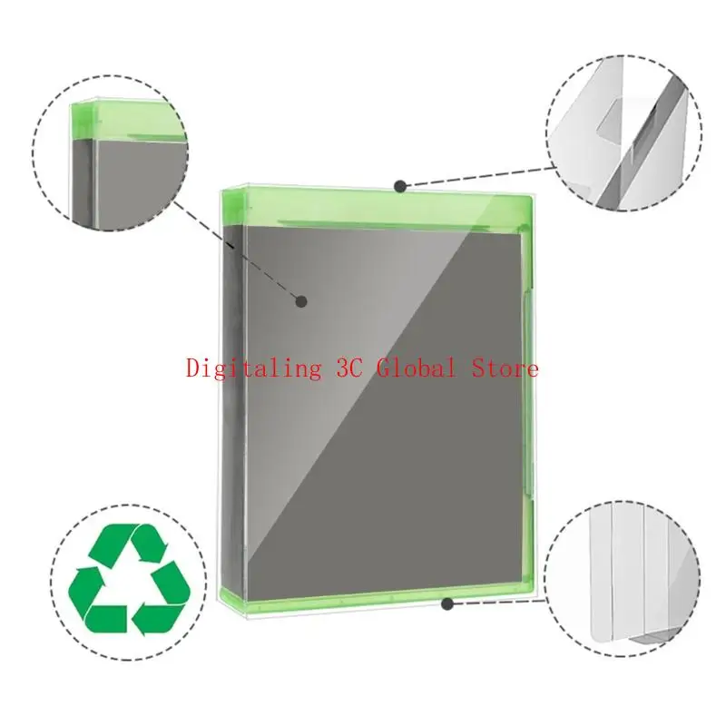 Game Display Case Container mit Clear Shell für Vintage Game Preservation 5pcs