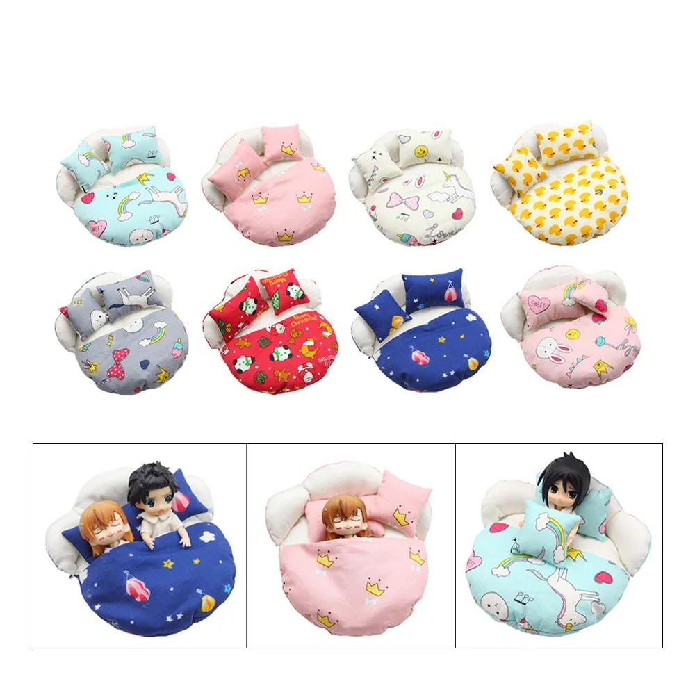 Neue ob11 puppe bett schlafsack matratze universal kawaii diy puppen zubehör haus für bjd puppe gsc obitsiu 11 dod puppe