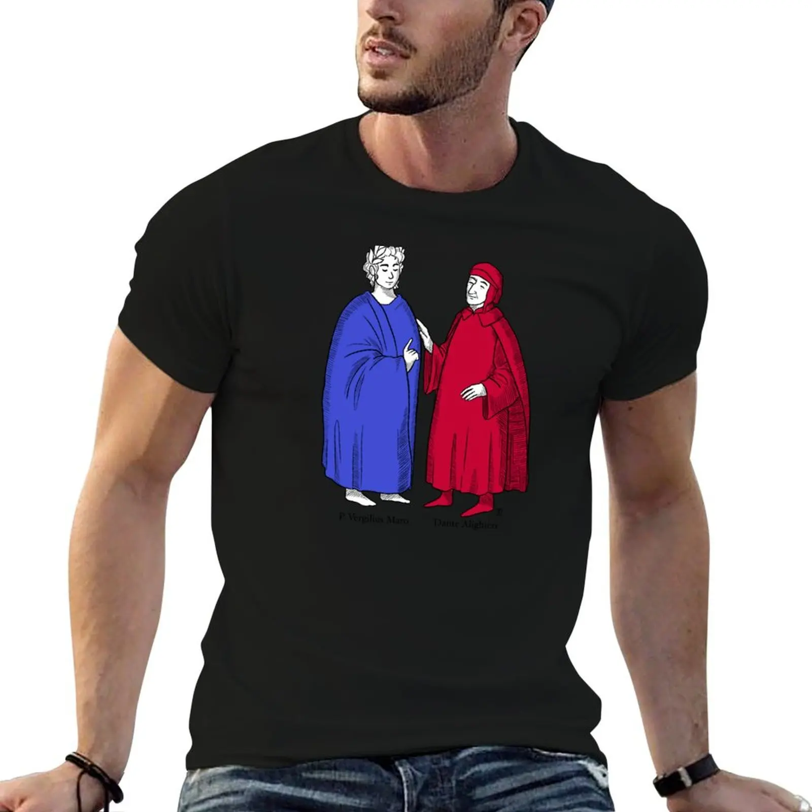 Vergil and Dante (colors) T-Shirt essential t shirt customizeds mens t shirts top quality