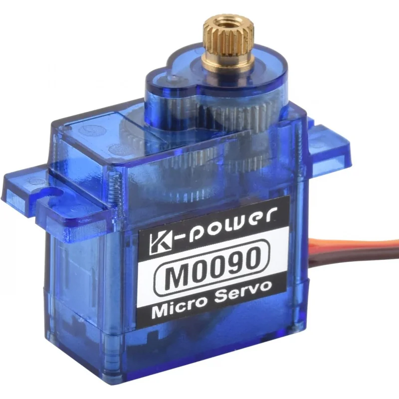 3pcs K-power M0090 9G Metal Gear Micro Servo, 1.9KG Torque Analog Motor for RC Car Robot Helicopter Plane Toy