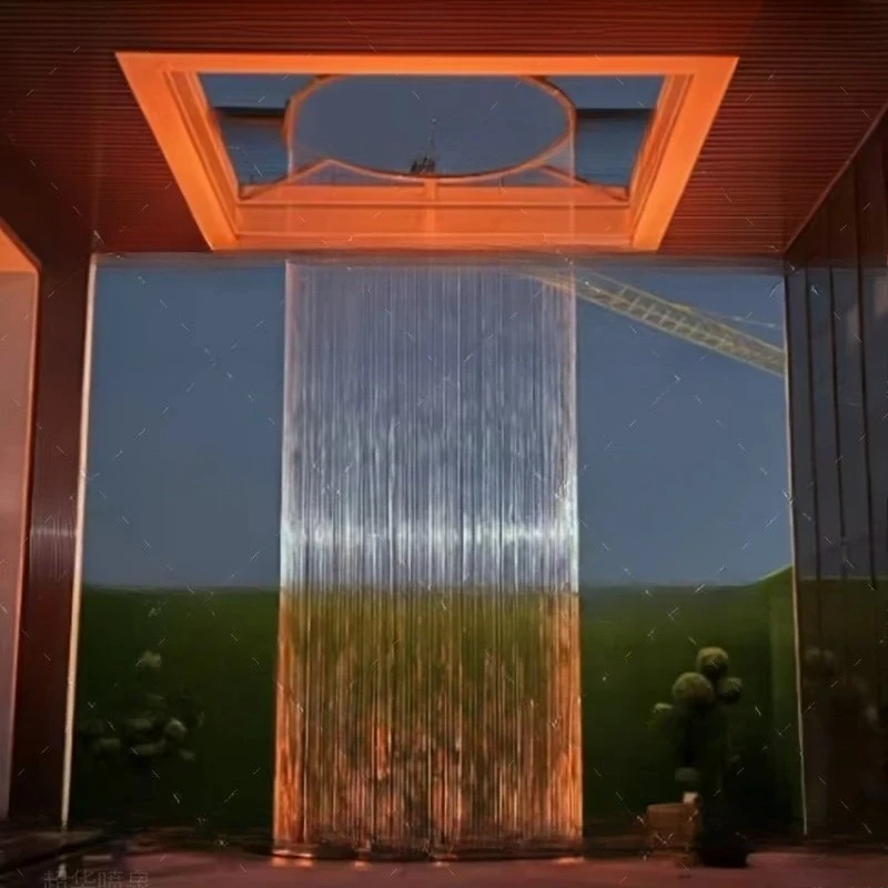 Music fountain water curtain for outdoor garden hotel