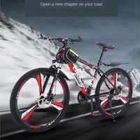 New Folding Mountain Bike Portable 26-inch Men's And Women's Adult Student Variable Speed Shock-absorbing Disc Brake Bicycle