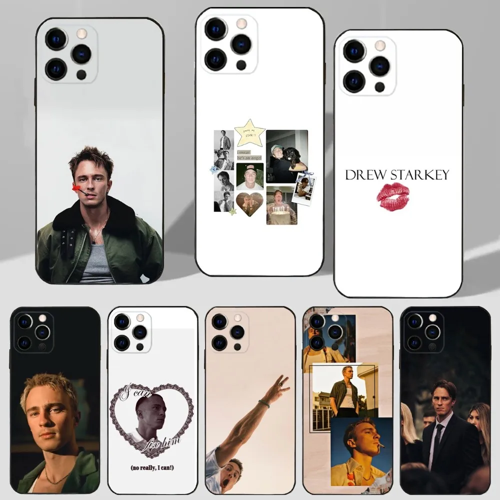 

A-Actor D-Drew S-Starkeys Phone Case For iPhone 16,15,14,13,12,11 Plus,Pro Max,XS,X,XR,SE,Mini,8,7 Soft Silicone Black Cover