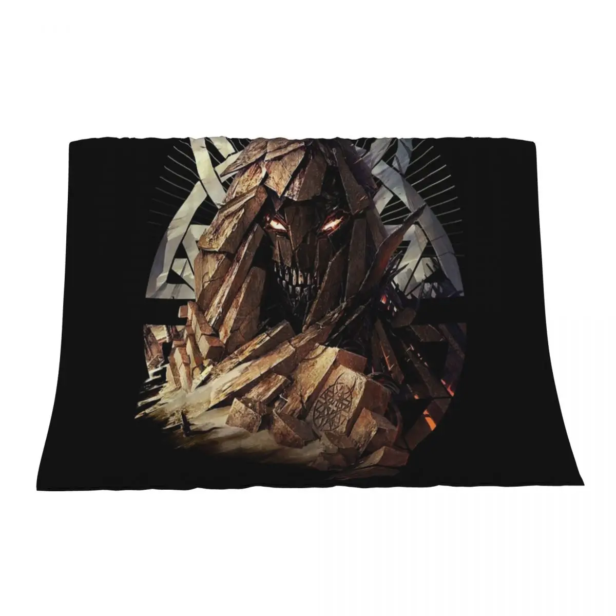 

Disturbed Throw Blanket Cute Polar heavy to sleep Plaid Blankets