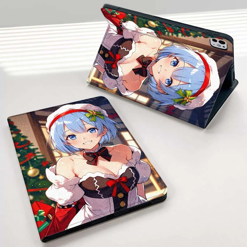 

Чехол для планшета Cartoon Re ZERO Anime для iPad Pro Air Mini 1 2 3 4 5 6 7 7th 8th 9th 10. 11th 10.2 9.7 10.5 10.9 11 12.9