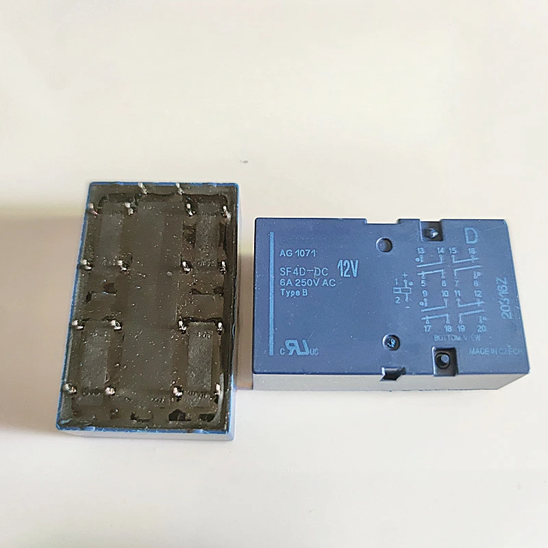 

（Brand New Original）1pcs/lot 100% original genuine relay:SF4D-DC12V AG1071 6A 250VAC 10pins 12V