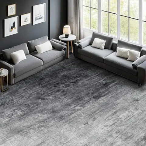 Tvättbar 8x10 matta för vardagsrum och sovrum, fläckavvisande med halkfri baksida, ultratunn, hållbar, vintagestil, bohemisk stil 12 best sales boho matta - №2