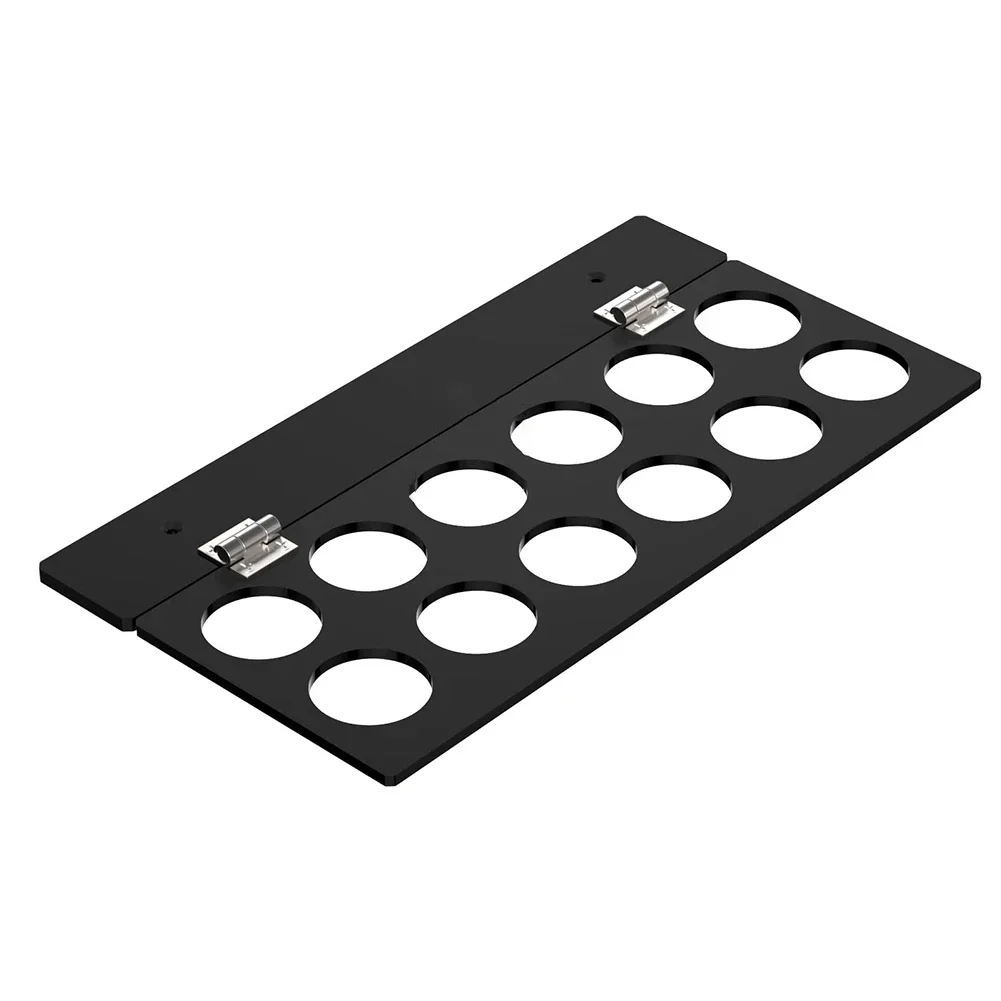 Efficient and , Acrylic Under Cabinet Coffee Pod Stand, Holds 12 Capsules, Space saving Design, Suitable for Office or Kitchen