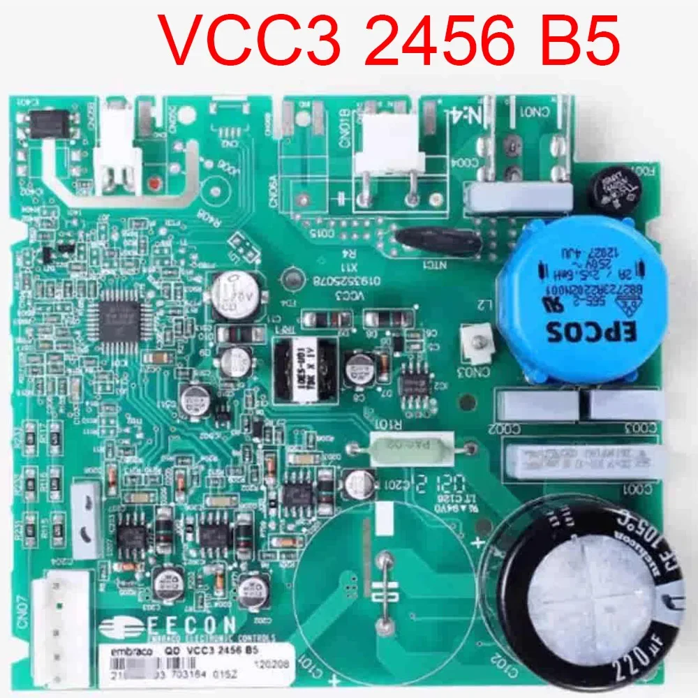 Applicable to embraco refrigerator compressor inverter board VCC3 2456 B5 0064001351 compressor drive board