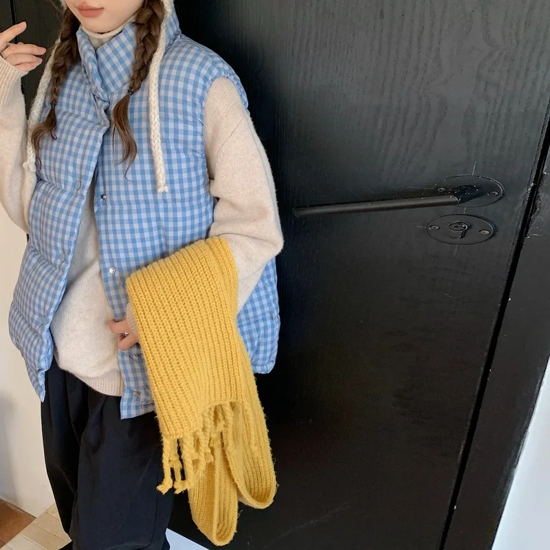 

Жилеты Жилеты Толстые женские жилеты на пуговицах Зимние бархатные плюшевые стеганые двухслойные отложные воротники Формальные стеганые теплые