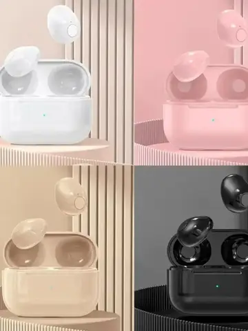 Invisible Earphones Mini Headphones V5.2 Bluetooth TWS In-Ear Earbuds Noise Reduction Wireless Sleep In-Ear Earbuds With Micr