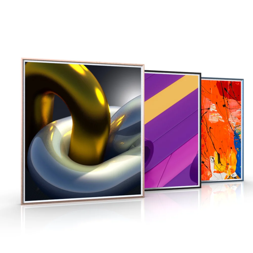 Indoor Square NFT Digital Frame LCD Art Display for Subway Advertising Square Advertising Screen and Digital Signage