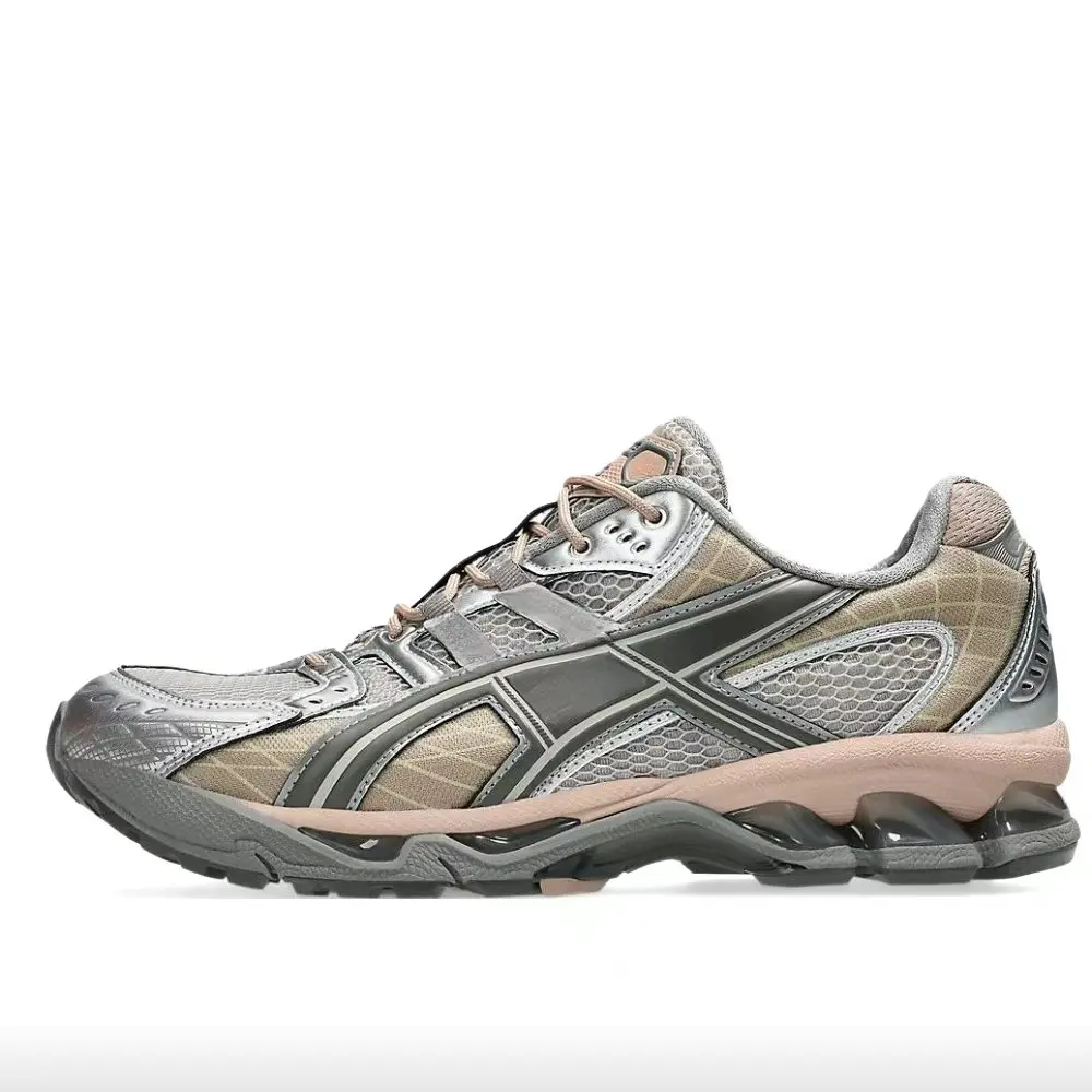 

Hot new retro trend Comfortable fashion wear-resistant support Low top Casual running shoes Men and women Silver brown
