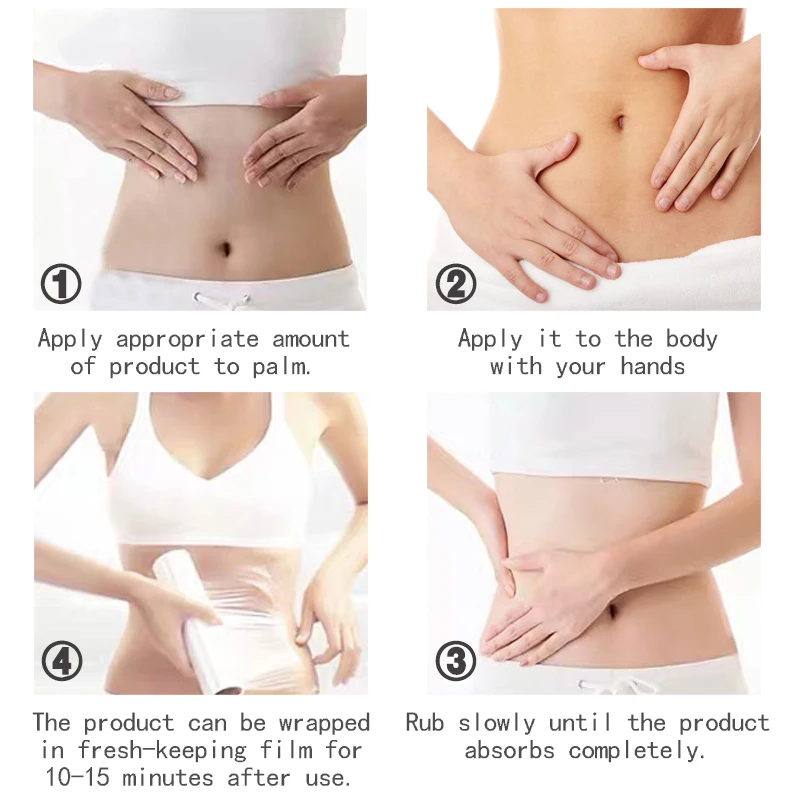 OEDO Hyaluronic Acid Ginseng Slimming Cream Fat Burning Slimming Cream Reduces Fat Accumulation Health Care Burning Cream view 5