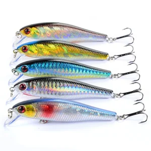 Japão Modelo Quente Afundando Iscas de Pesca Minnow, Isca Swimbait Profissional, Jerkbait, Bass Pike, Carkbait Wobblers, 8,5 centímetros, 9,2g, 1Pc 10 principais vendas isca de pesca spinning - №7