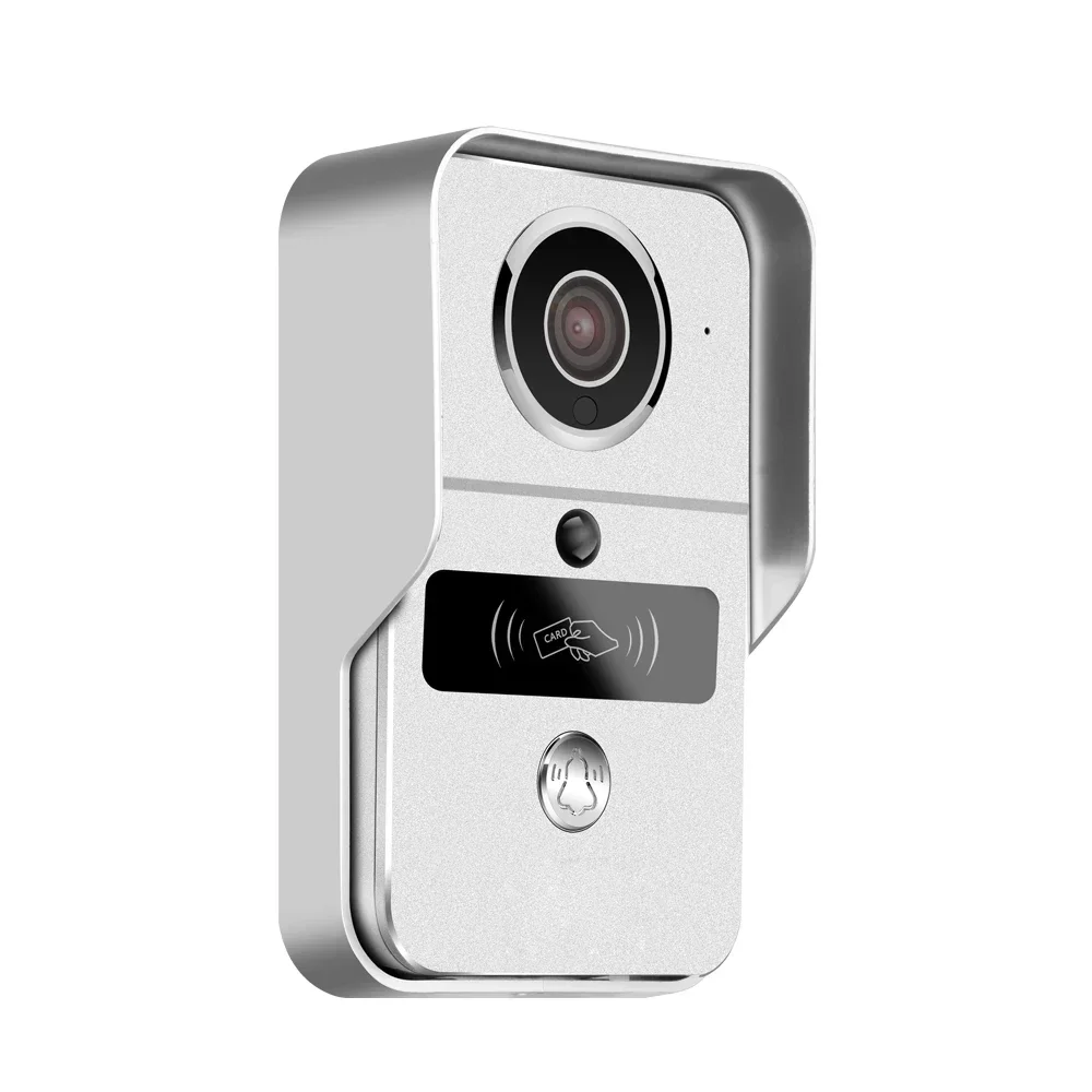 2.4G Wifi Door Camera with Monitor Tuya APP Control Smart Life Video Door Phone 7/10 Inch Screen 1080P Door Bell IC Unlock