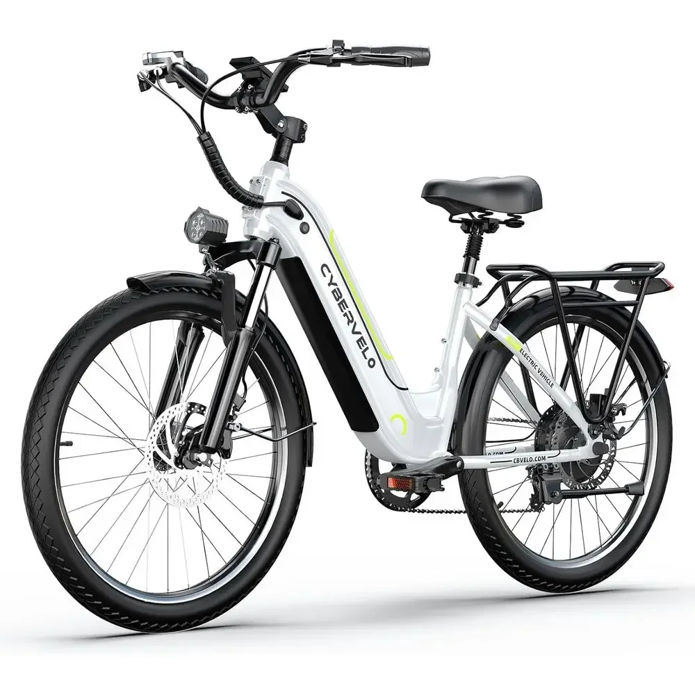 

26 750W Peak Power Adult Electric Bike with 80-Mile Range, Removable Battery, 7-Speed Gears, Suitable for All Terrains