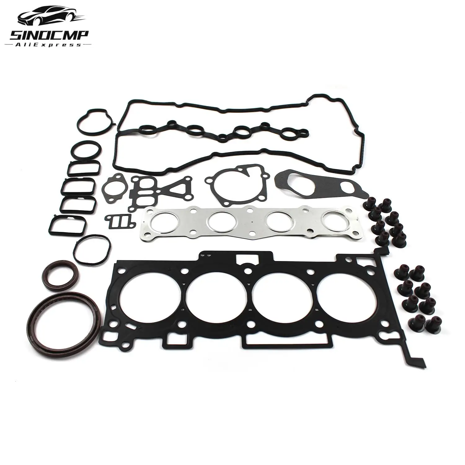 

20910-2GU01 Engine Overhaul Gasket Set 20910-2GJ01 20910-2GK01 20910-2GB01 For Hyundai Kia Sonata G4KE 2.4L Engine Overhaul Kit