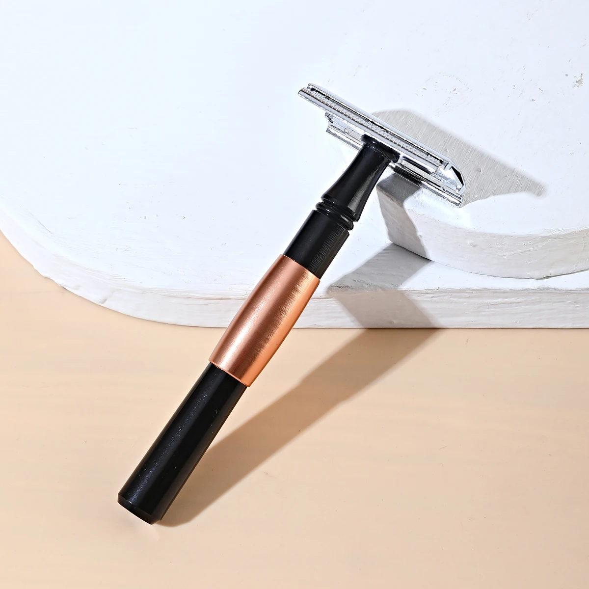 Colorlamb Metal Handle Safety Razor for Men 11CM Double Edge 50g Classic Manual Barber Razor