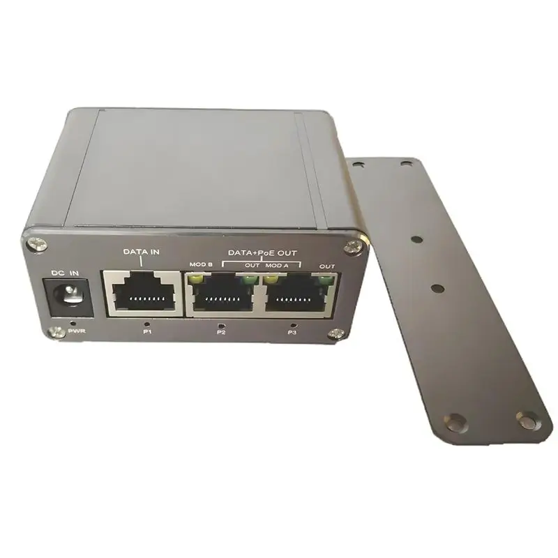 

Инжектор POE ABSL-3 Port MINI Gigabit с входом 20-36 В постоянного тока, режимы A и B, пассивный POE 24 В, максимальная мощность 60 Вт, выход POE 30 Вт