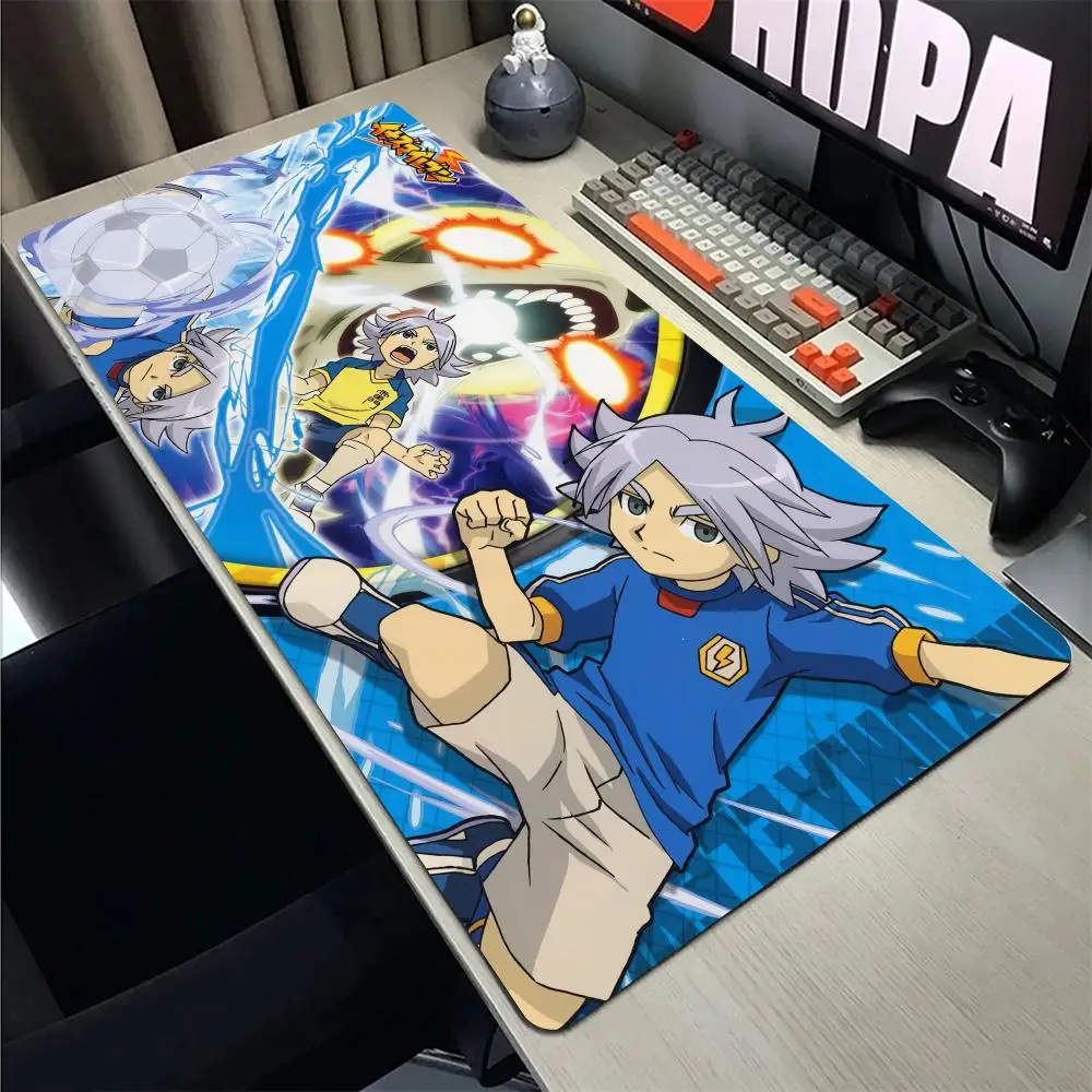 

Game Inazuma Eleven Mousepad Desk Pad Gaming Accessories Prime Gaming XXL Keyboard Pad Stitched Pad Desk Pad