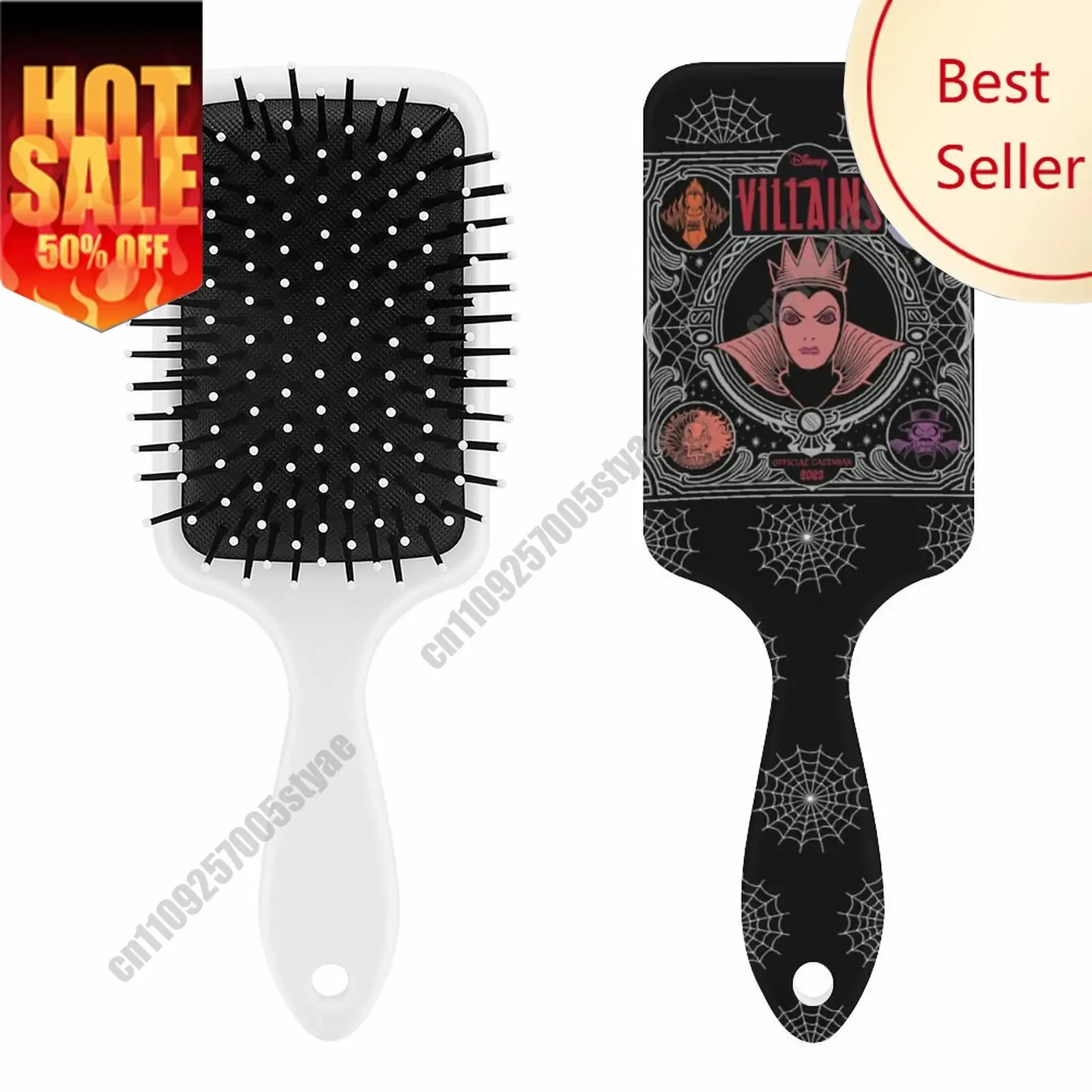 

The Evil Queen Air Cushion Comb Disney Character Custom Design Scalp Massage Tool Personalized Photo Printing Holiday Gift