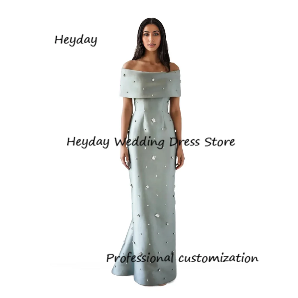 Heyday Satin Strapless A-Line FloorLength Diamond Classics Draped Formal Occasion Evening Party Pretty Dresses Heyday 2024