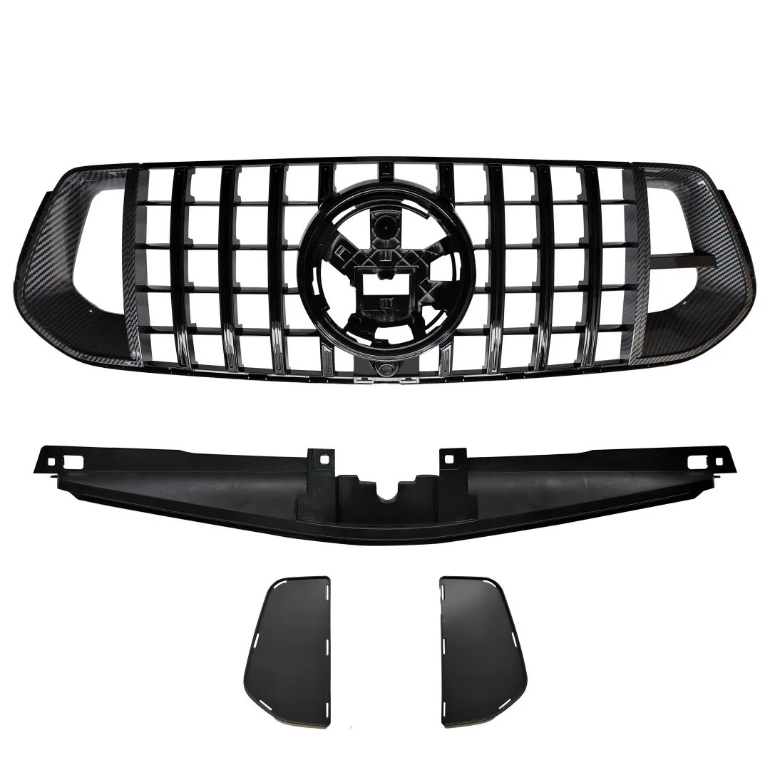 

Suitable for front grille Babos model, China grid Mercedes-Benz GLE class W167 high distribution, water tank cover, China grid 2