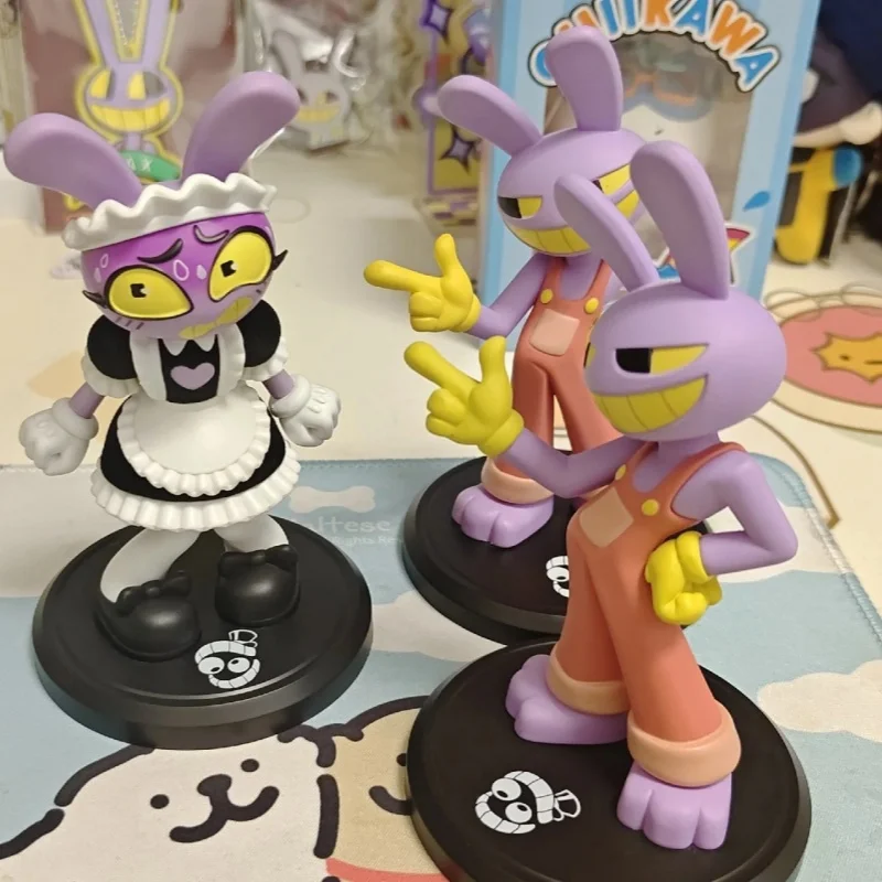 Auf Lager: The Digital Circus Jax PVC-Figur, offizielle Merchandise-Sammlerstatue, Desktop-Deko-Figur für erwachsene Sammler