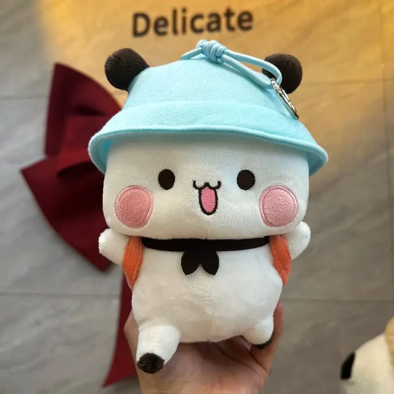 Panda Bubu y Dudu de peluche con colgante de 20cm, muñeco de oso Panda de dibujos animados, juguete de peluche Kawaii, regalos de cumpleaños, gran oferta, 2024