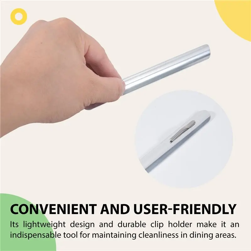 2025 Trend Restaurant Crumb Sweepers High Quality Steel Crumb Scraper Remover Desk Cleaning Tool For Waiters A