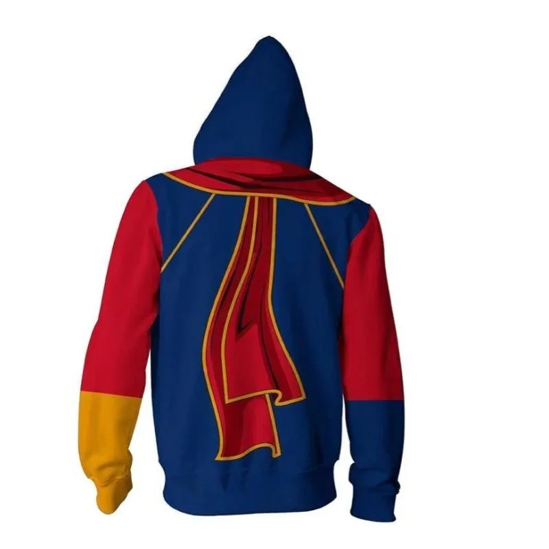 DC The Flash new creative anime cartoon printed Halloween Cosplay performance costume stylish and comfortable hoodie jacket