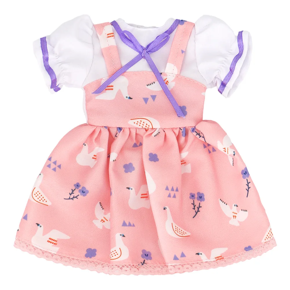 Hübsche Puppe Kleidung Kleid Accessoires für Paola Reina & 14,5 Zoll Gummibärchen Puppe bjd, Spielzeug für Mädchen, Weihnachts geschenk