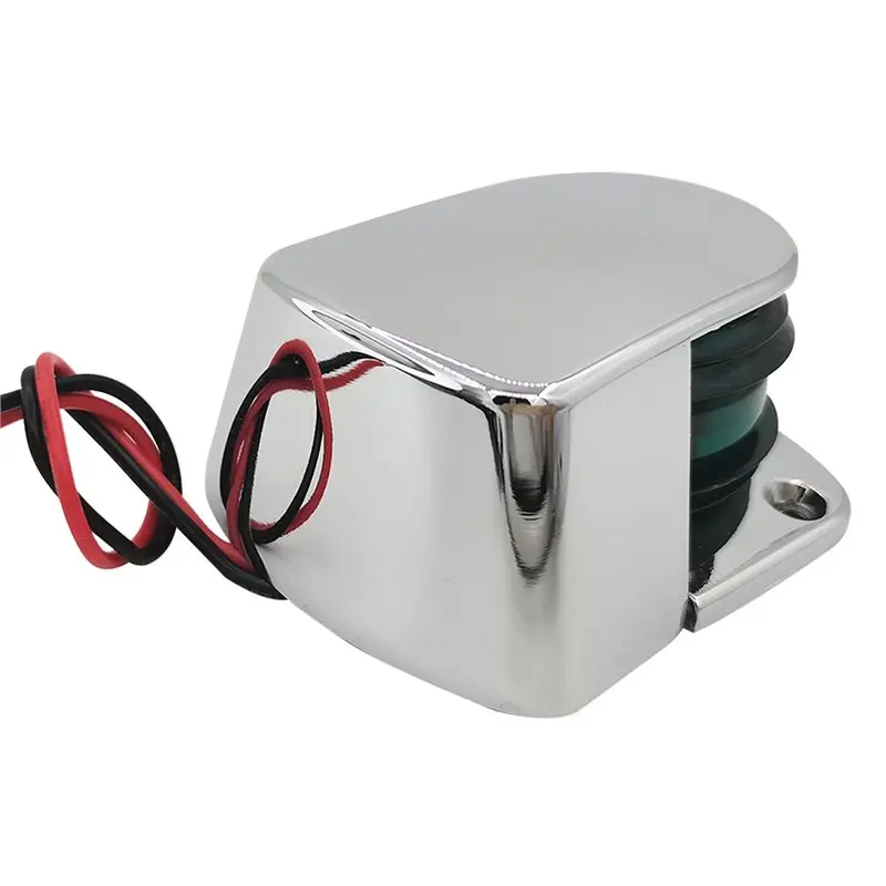 【New User-Coupon!】Navigation Light Bi-Color Combination Deck Mount