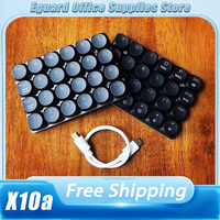 X10a Split Keyboard Wired 48 Keys RGB Low Profile Switch Support QMK VIAL Split Keyboard Customized Ergonomic PC Gamer Accessory